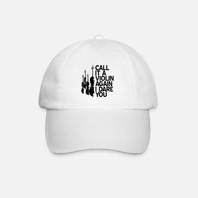 cello - Baseball Cap - white/white