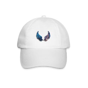 Conception d'ailes de galaxie - Casquette classique - blanc/blanc - Devant