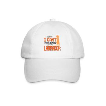 Labrador - Baseballkappe - Weiß/Weiß - Vorne