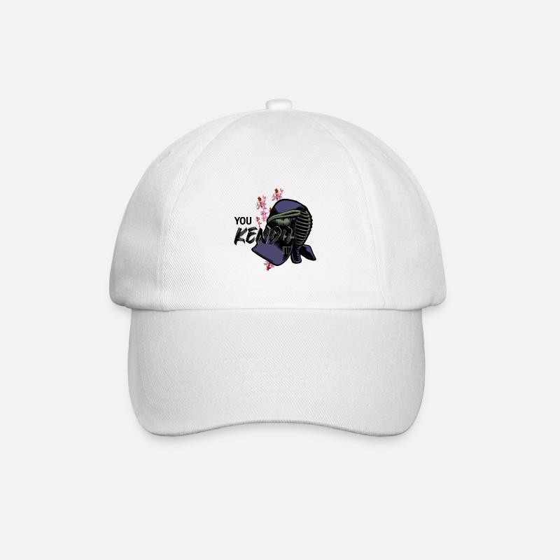 Kendo - Baseballkappe - Weiß/Weiß