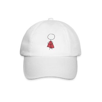 héros super-héros - Casquette classique - blanc/blanc - Devant