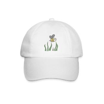 environnement des abeilles - Casquette classique - blanc/blanc - Devant