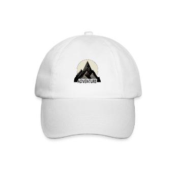 Aventure en paysage naturel de montagne - Casquette classique - blanc/blanc - Devant