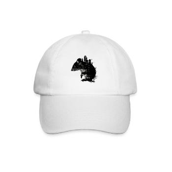 Opossum Skyline - Baseball Cap - white/white - Front