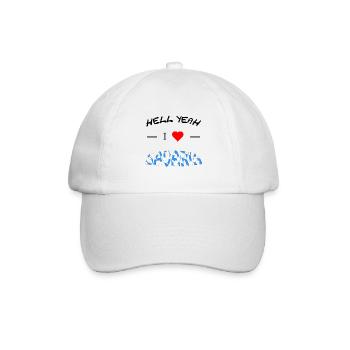 I love Bavaria - Baseballkappe - Weiß/Weiß - Vorne
