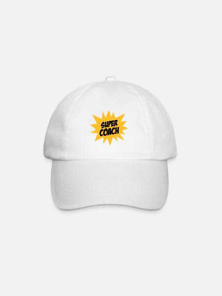 Super Coach - Casquette classique - blanc/blanc