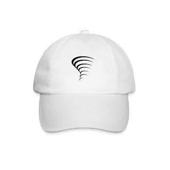 Conception de tornade - Casquette classique - blanc/blanc - Devant