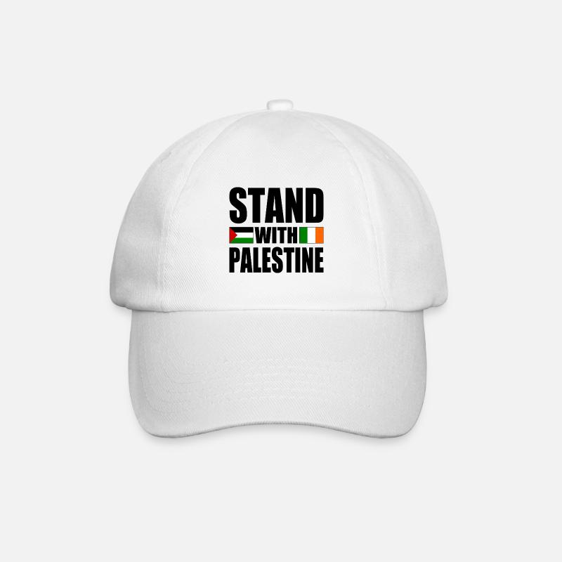 Stand with palestine - Casquette classique - blanc/blanc