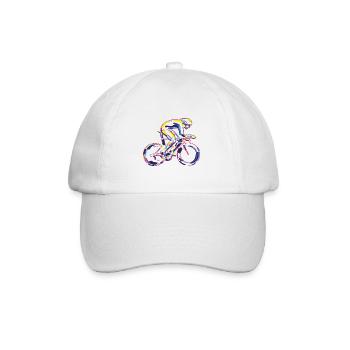 Cycling - Baseball Cap - white/white - Front