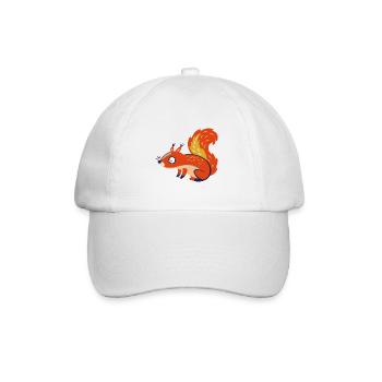 Wildtiere - Baseballkappe - Weiß/Weiß - Vorne