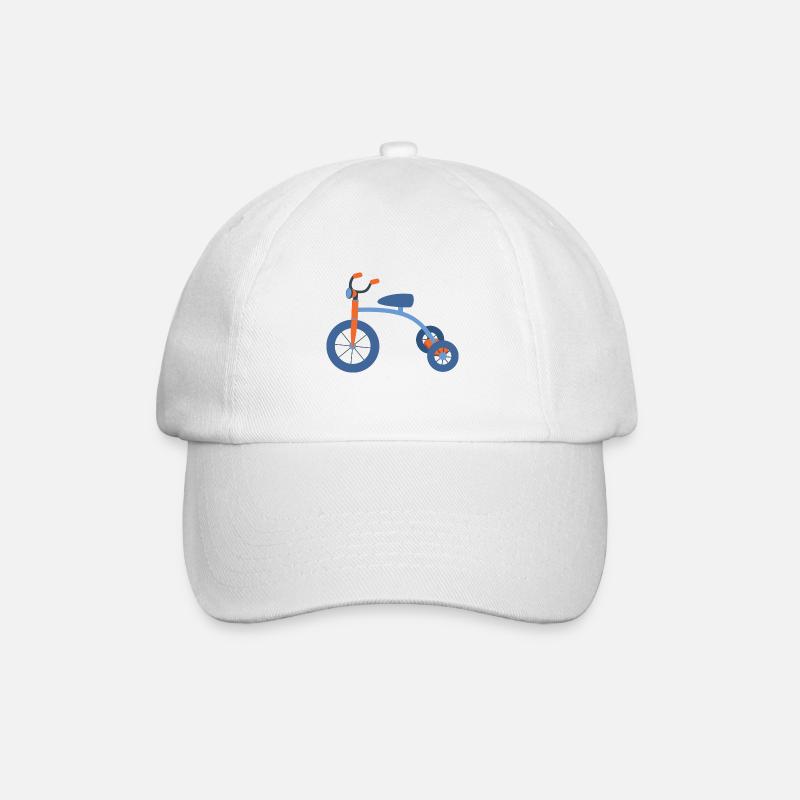 Dreirad - Baseballkappe - Weiß/Weiß