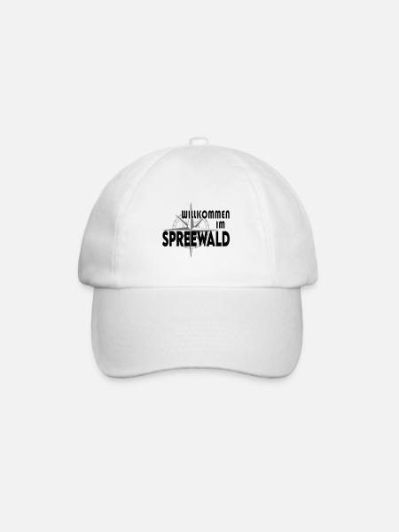 Reiseziele Urlaubsort Seen Spreewald - Baseballkappe - Weiß/Weiß