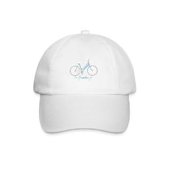 Fahrrad - Baseballkappe - Weiß/Weiß - Vorne