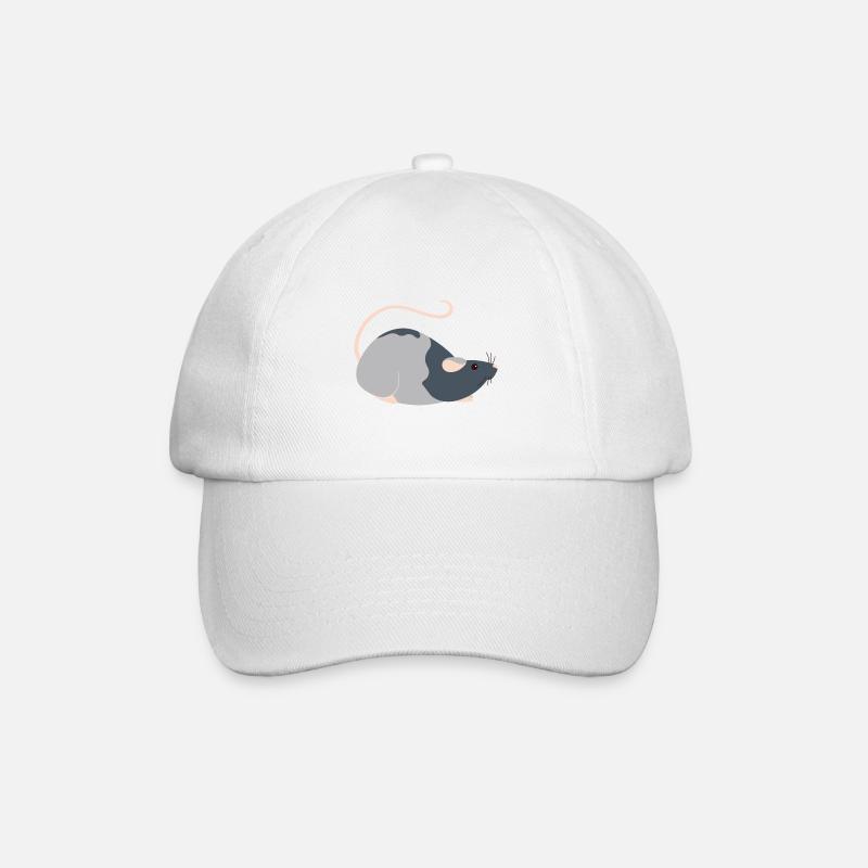 Rat doux - Casquette classique - blanc/blanc