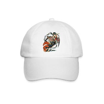 Karyōbinga - Baseballkappe - Weiß/Weiß - Vorne