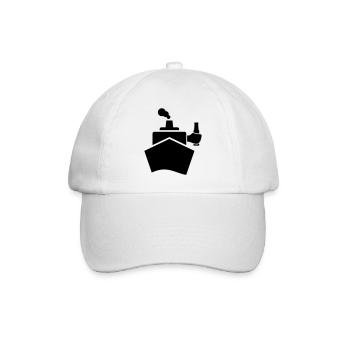 King of the boat - Casquette classique - blanc/blanc - Devant