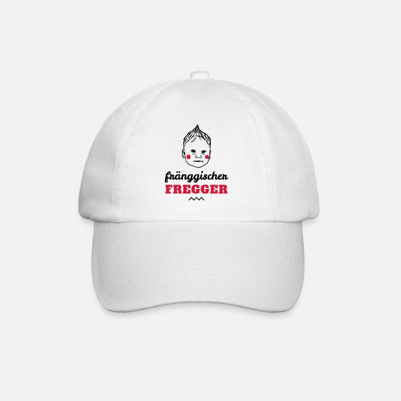 fränggischer fregger - Baseballkappe - Weiß/Weiß