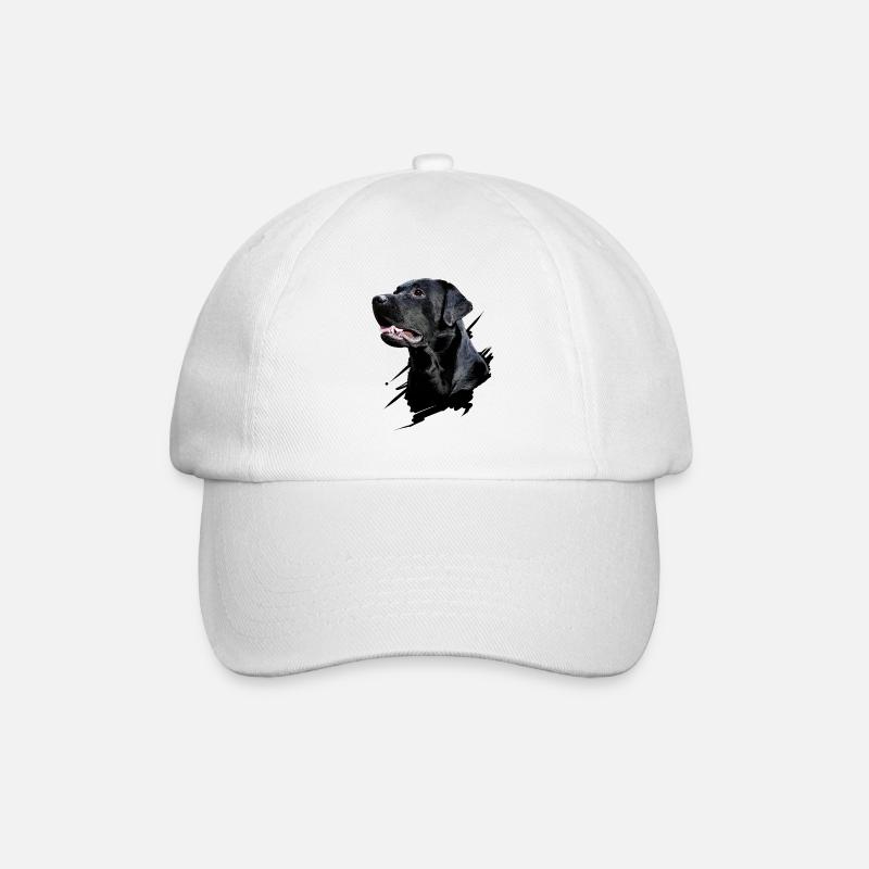 Labrador - Baseballkappe - Weiß/Weiß