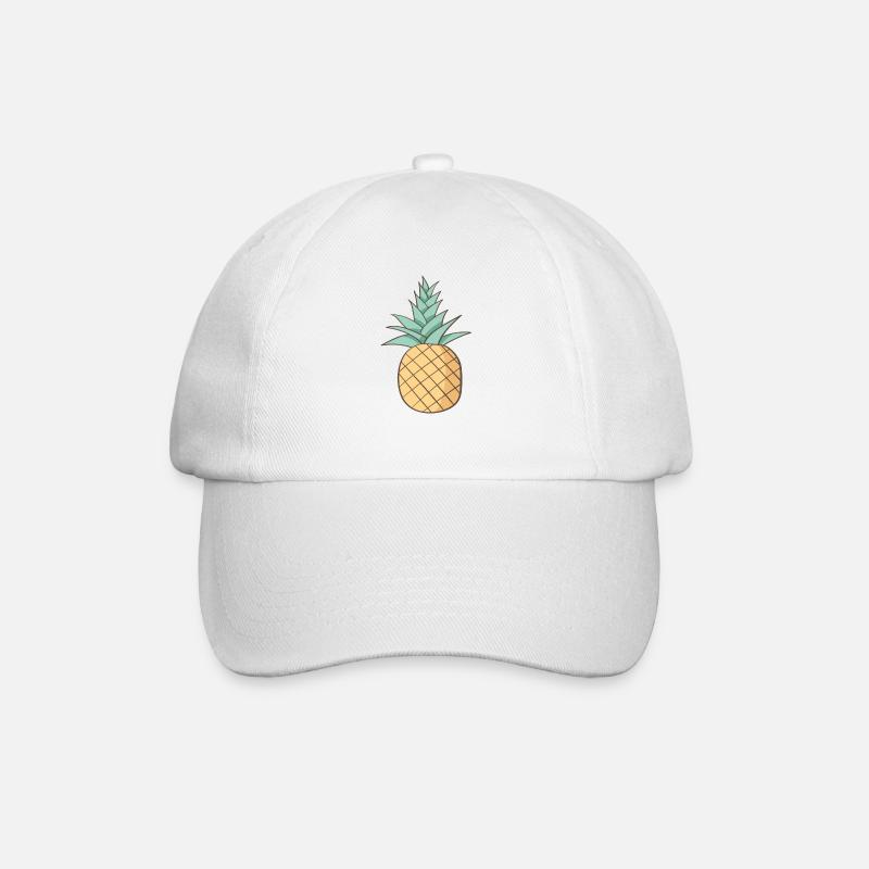 Ananas - Casquette classique - blanc/blanc