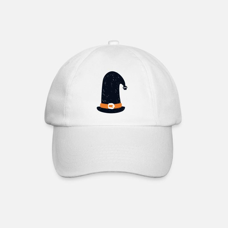 hexenhut - Baseballkappe - Weiß/Weiß
