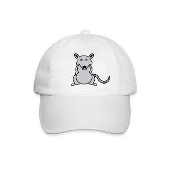 Rats - Casquette classique - blanc/blanc - Devant