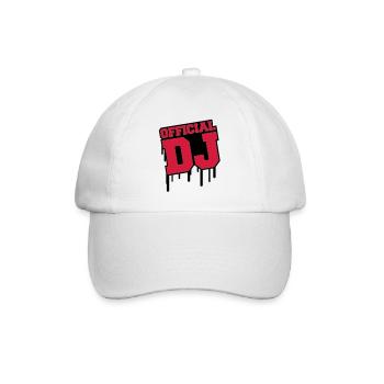 official_dj_c2 - Casquette classique - blanc/blanc - Devant