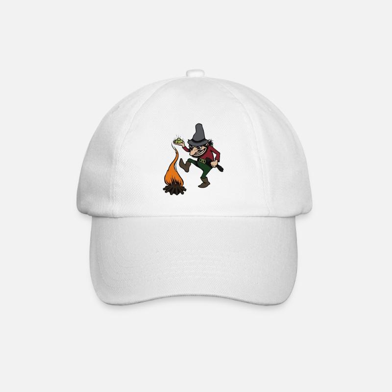 Rumpelstilzchen - Baseballkappe - Weiß/Weiß