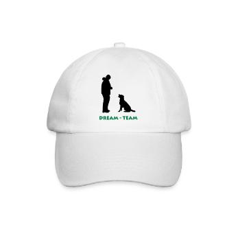 Dream-Tream - Baseballkappe - Weiß/Weiß - Vorne