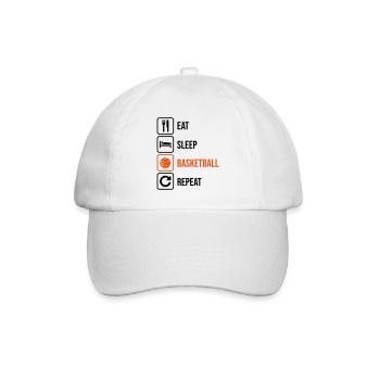basketballer - Casquette classique - blanc/blanc - Devant