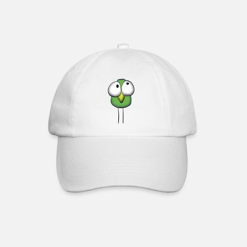 Oiseau drôle - Casquette classique - blanc/blanc