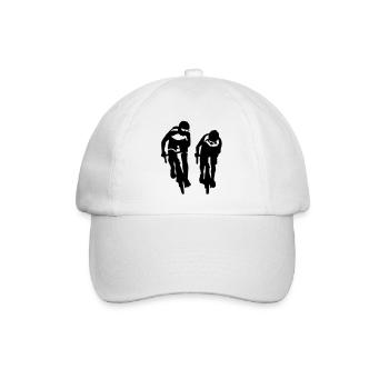 Bicycle cycling - Baseball Cap - white/white - Front