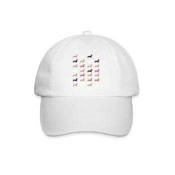 Dackel - Casquette classique - blanc/blanc - Devant