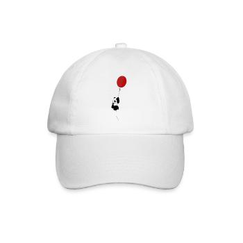 Panda - Baseball Cap - white/white - Front