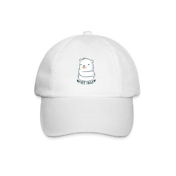 Free Hugs Bear - Baseball Cap - white/white - Front