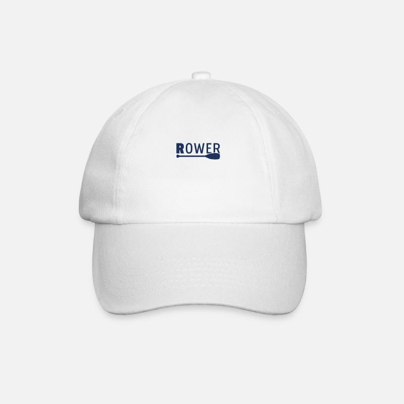 Aviron aviron aviron bateau rowing - Casquette classique - blanc/blanc