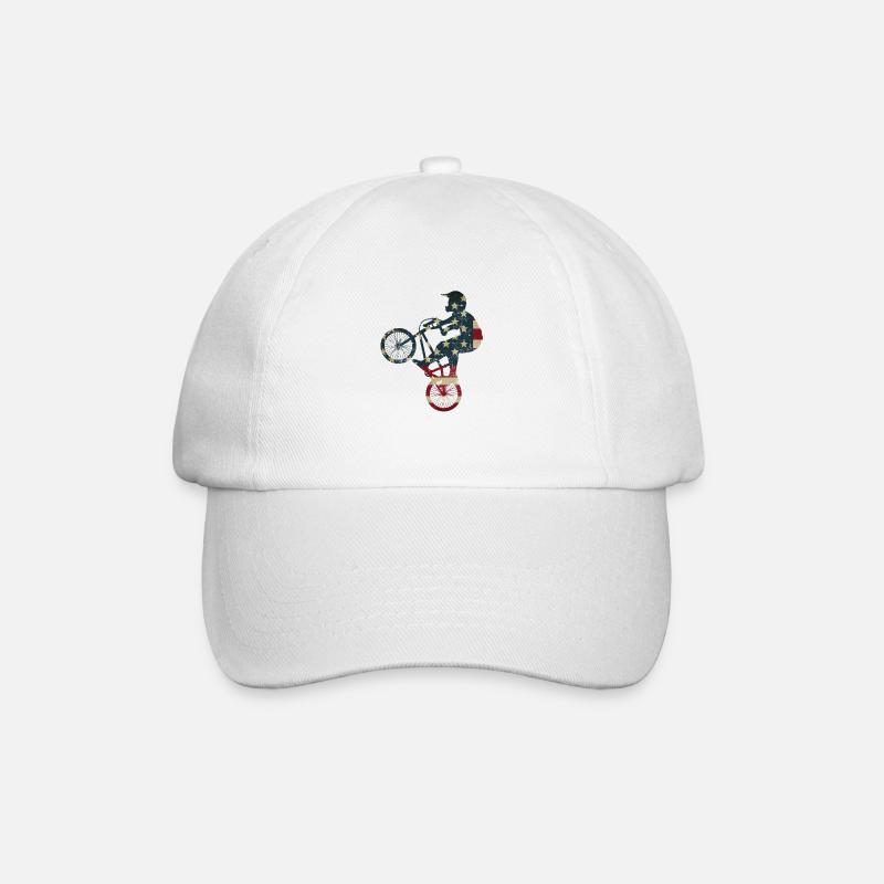 BMX BMXer - Baseball Cap - white/white