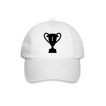trophy Trophäe preis - Baseballkappe - Weiß/Weiß - Vorne