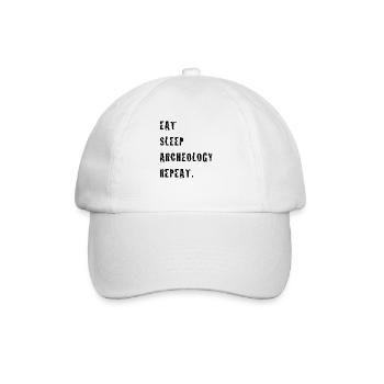 Archéologie Archéologue historiens Fouilles - Casquette classique - blanc/blanc - Devant