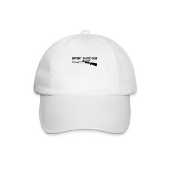 Tir sportif - Casquette classique - blanc/blanc - Devant