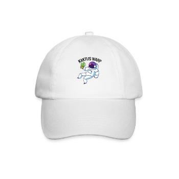 Cactus Warp Space T-Shirt - Baseball Cap - white/white - Front