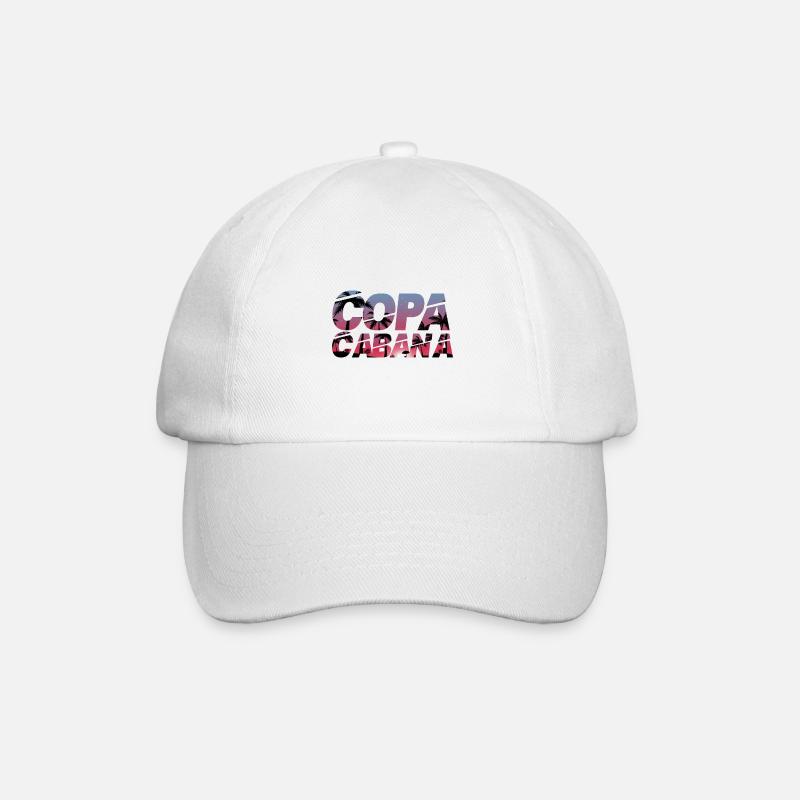 Copacabana - Baseball Cap - white/white