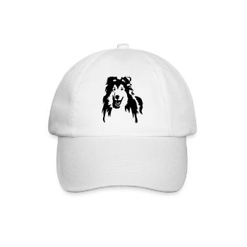 Collie - Casquette classique - blanc/blanc - Devant