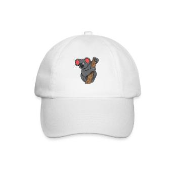 Koala Panda Panda Ours Drôle d’amour des animaux cadeau - Casquette classique - blanc/blanc - Devant