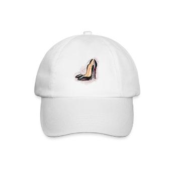 Sexy high heels - Baseball Cap - white/white - Front