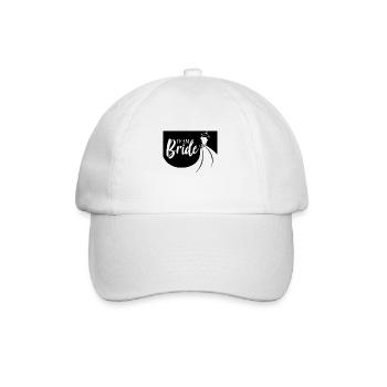 Team bride wedding - Baseball Cap - white/white - Front