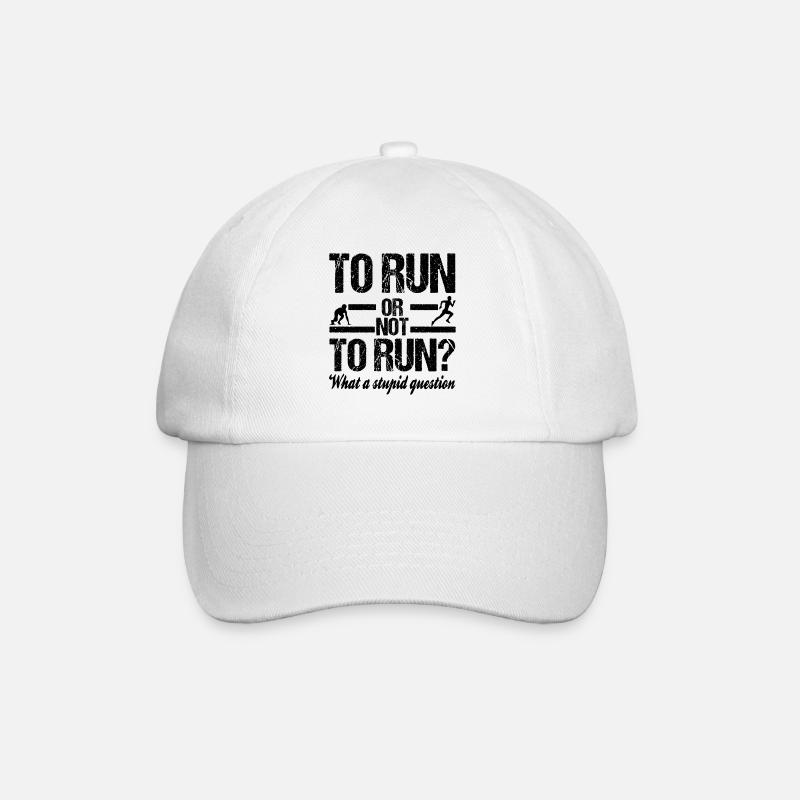 course - Casquette classique - blanc/blanc