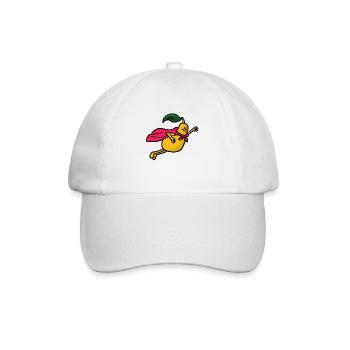 Hero Mango Held Mango - Baseballkappe - Weiß/Weiß - Vorne