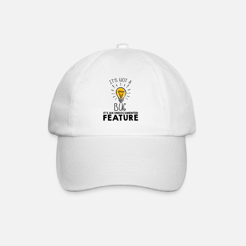 Programmierer - Baseballkappe - Weiß/Weiß