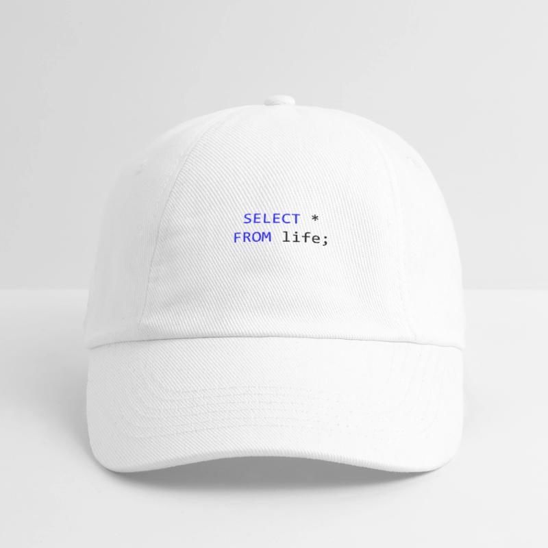 SELECT alles vom Leben- SQL-Programmierer Geschenk Baseballkappe