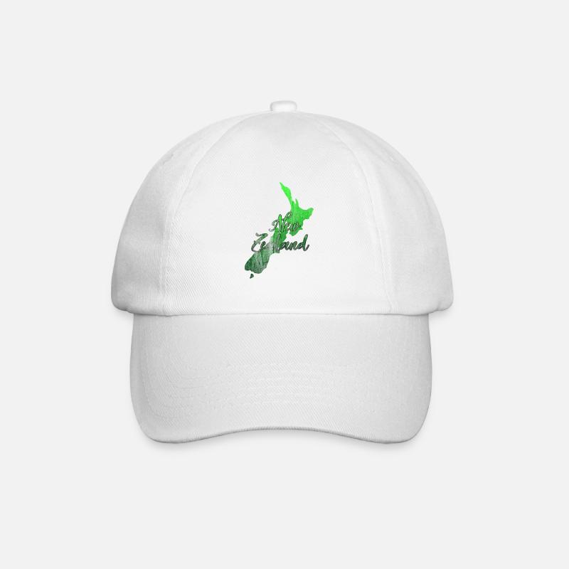 nouvelle-Zélande - Casquette classique - blanc/blanc
